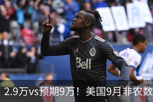 2.9万vs预期9万！美国9月非农数据大幅爆冷，10月加息概率骤降，纳指新高，金银一度短线爆拉